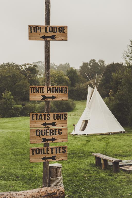 Les Tipis Du Bonheur De Vivre 호텔 브륄롱 외부 사진