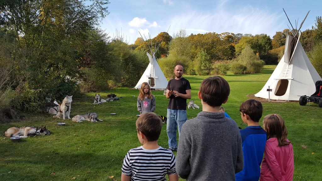 Les Tipis Du Bonheur De Vivre 호텔 브륄롱 외부 사진